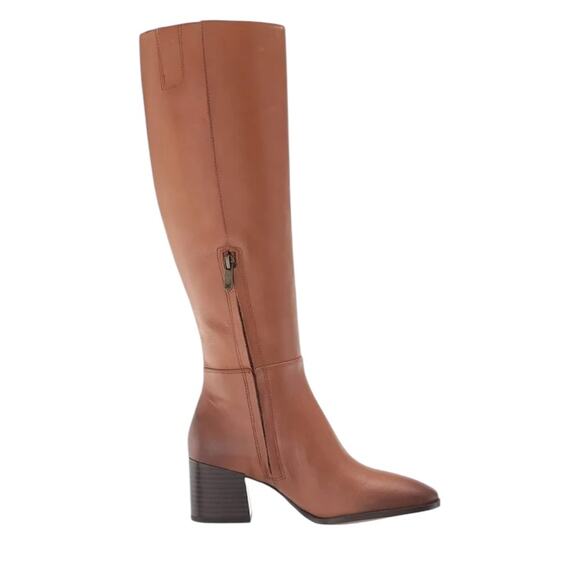 NWOT Sam Edelman Kerby Knee-High Leather Light Brown Boots – Sz 10M - Picture 2 of 12